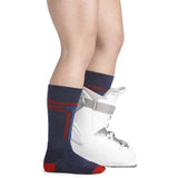 Kids' T-Bar Over-the-Calf Midweight Ski and Snowboard Socks