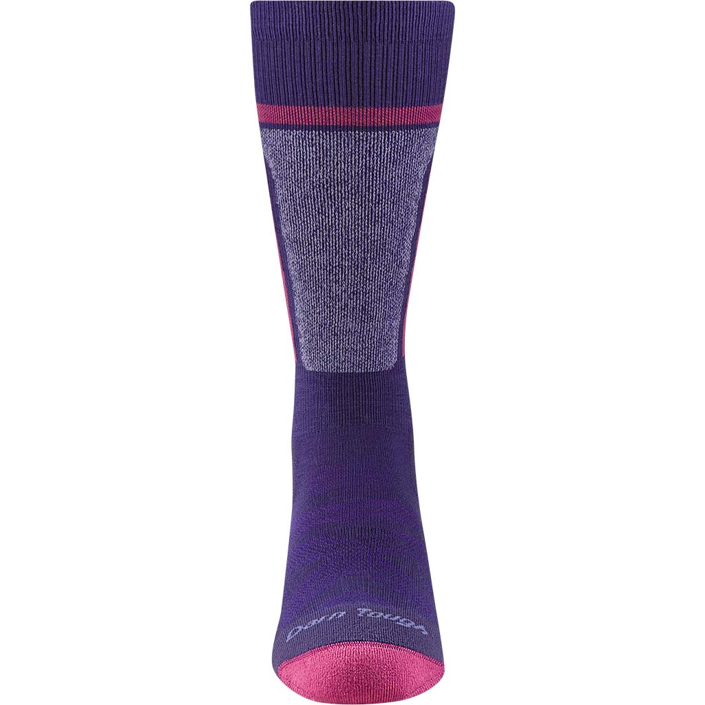 Kids' T-Bar Over-the-Calf Midweight Ski and Snowboard Socks