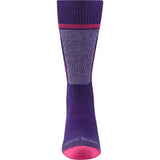 Kids' T-Bar Over-the-Calf Midweight Ski and Snowboard Socks