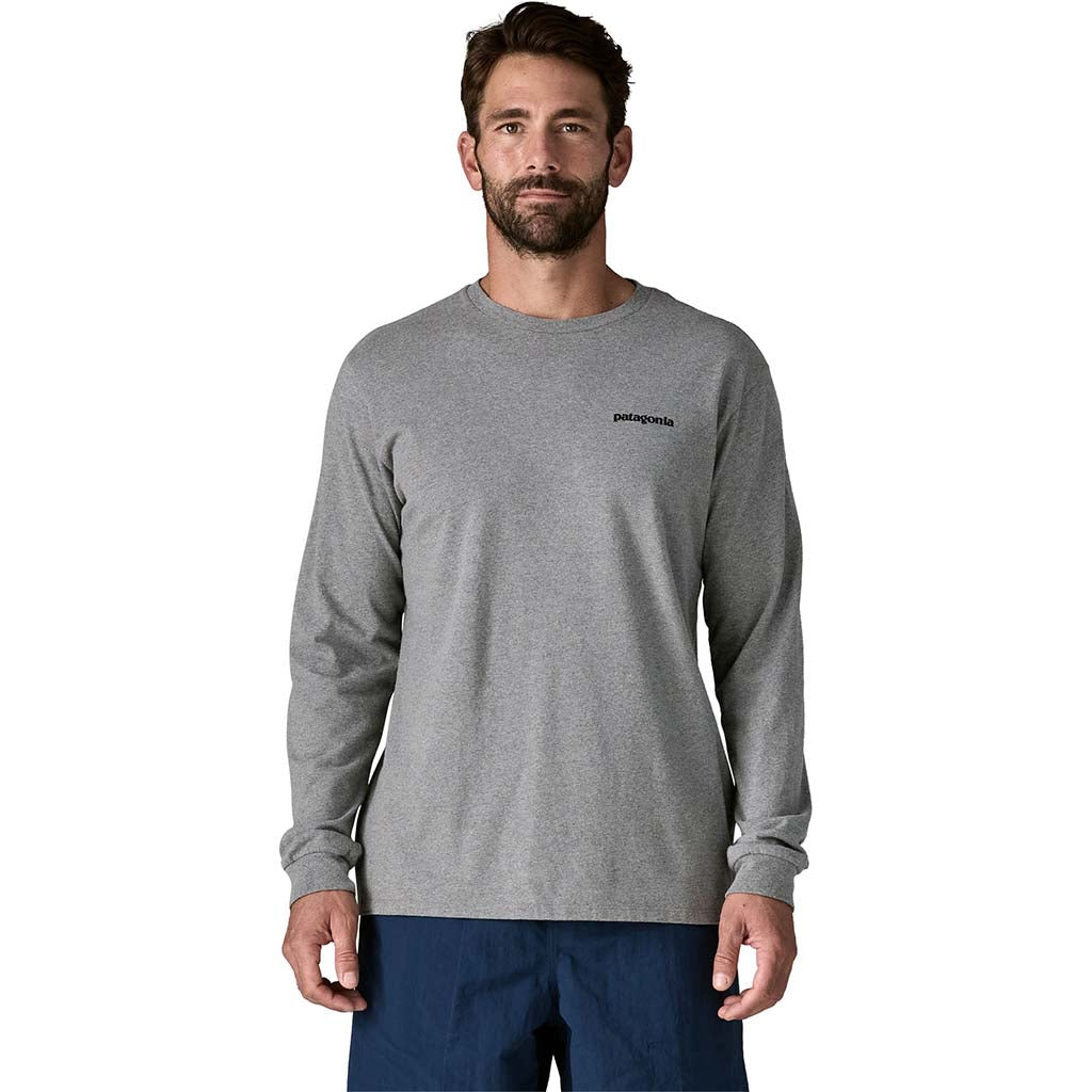 Men's Long-Sleeved P-6 Logo Responsibili-Tee