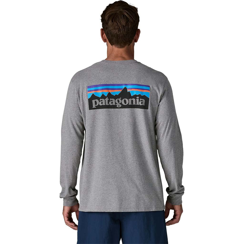 Men's Long-Sleeved P-6 Logo Responsibili-Tee
