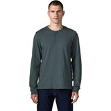 Men's Long-Sleeved Henley Shirt