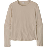 Women's Long-Sleeved Rib Knit Top