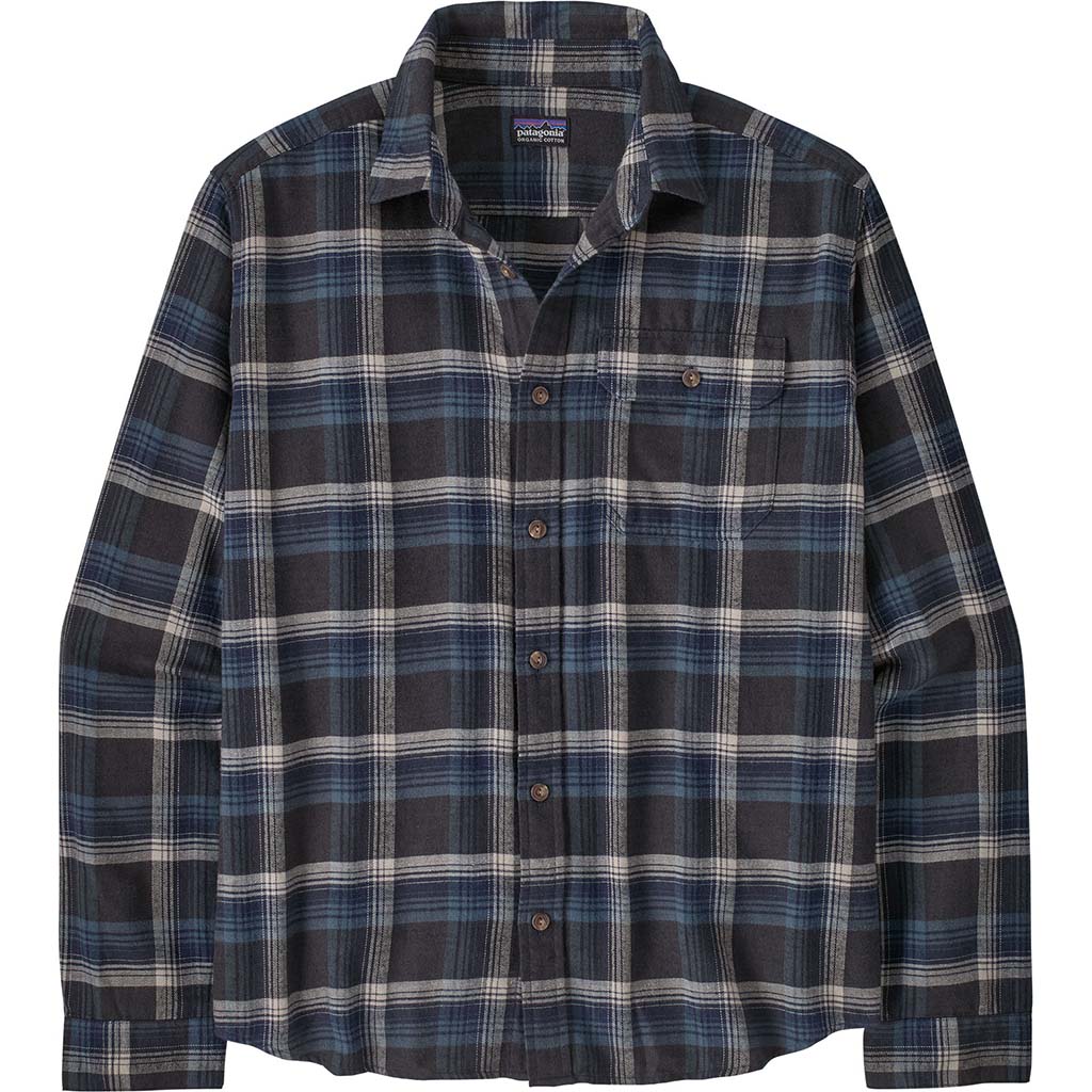 Men's Long-Sleeved Lightweight Fjord Flannel Shirt