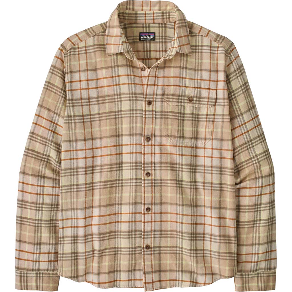 Men's Long-Sleeved Lightweight Fjord Flannel Shirt