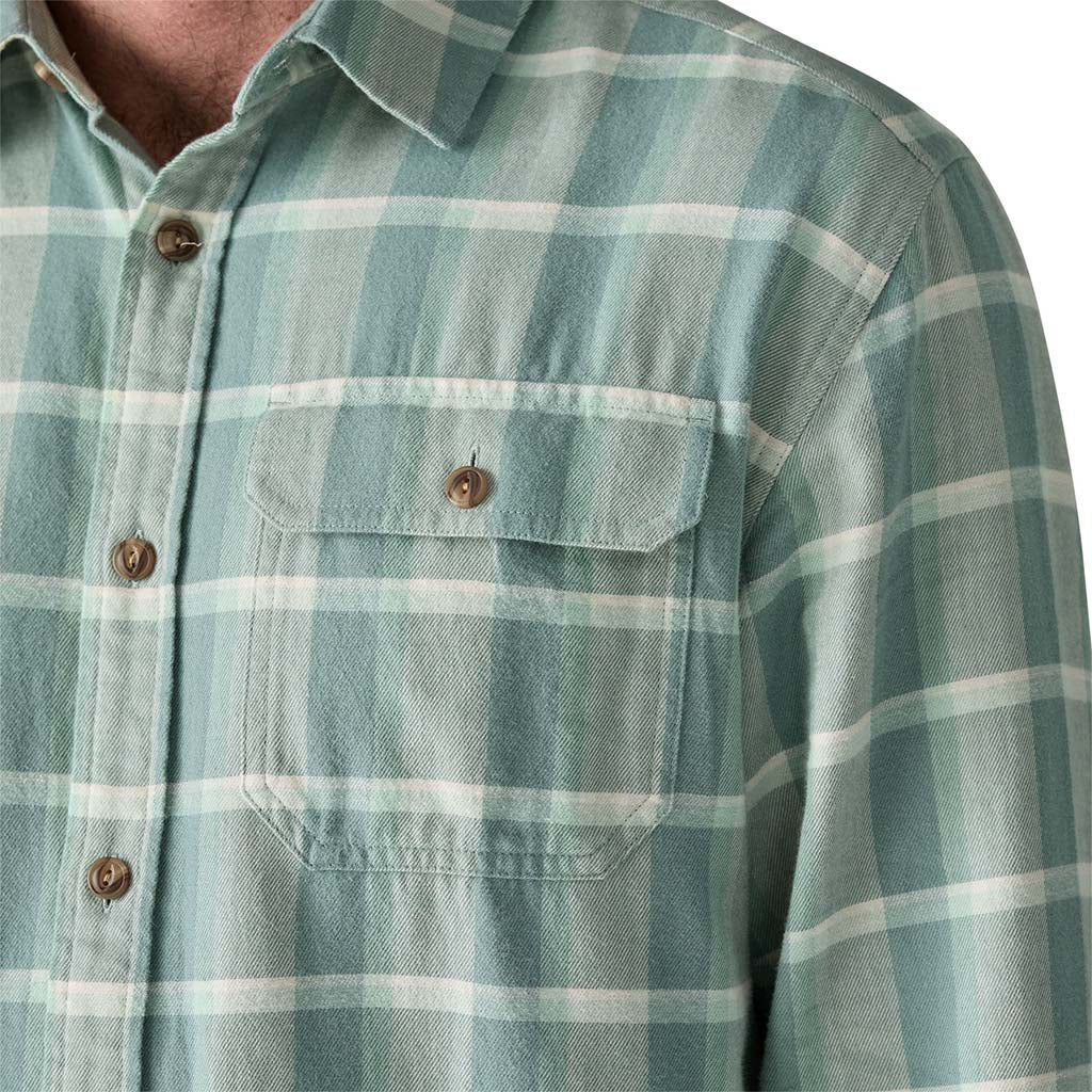 Men's Long-Sleeved Lightweight Fjord Flannel Shirt