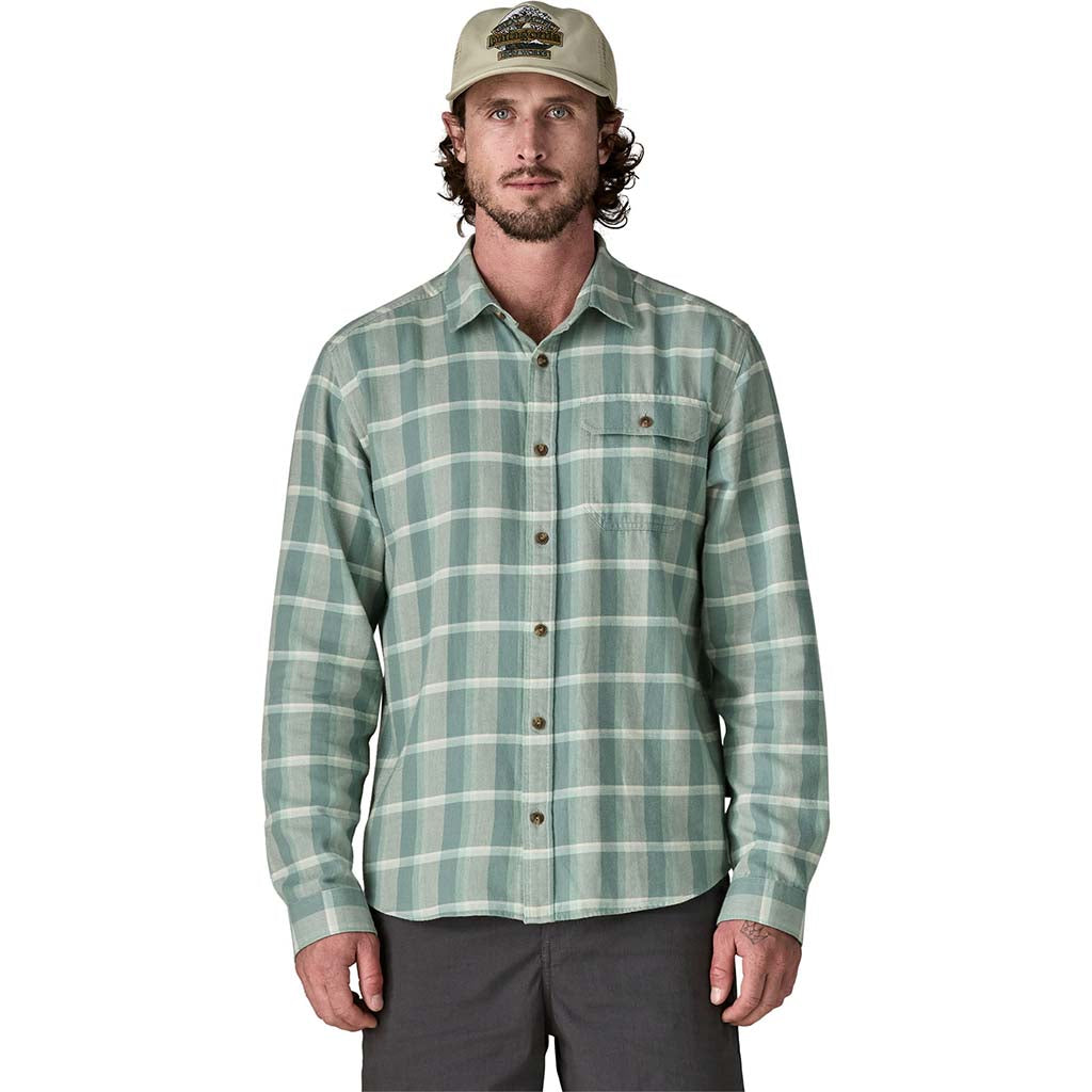 Men's Long-Sleeved Lightweight Fjord Flannel Shirt