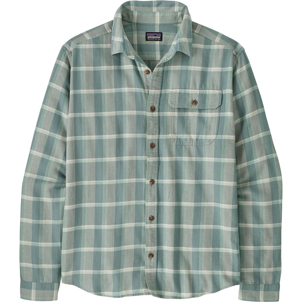 Men's Long-Sleeved Lightweight Fjord Flannel Shirt