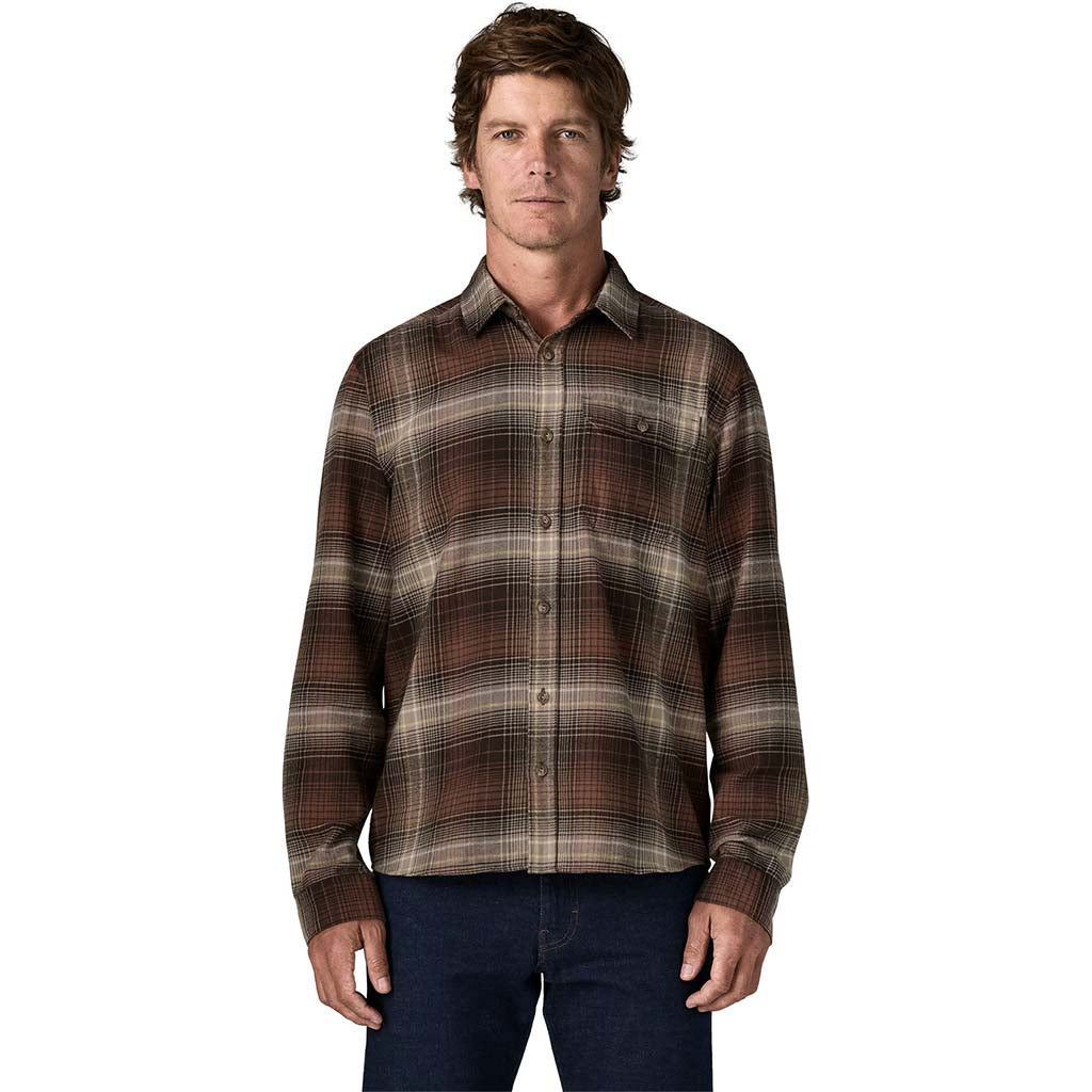 Men's Long-Sleeved Lightweight Fjord Flannel Shirt