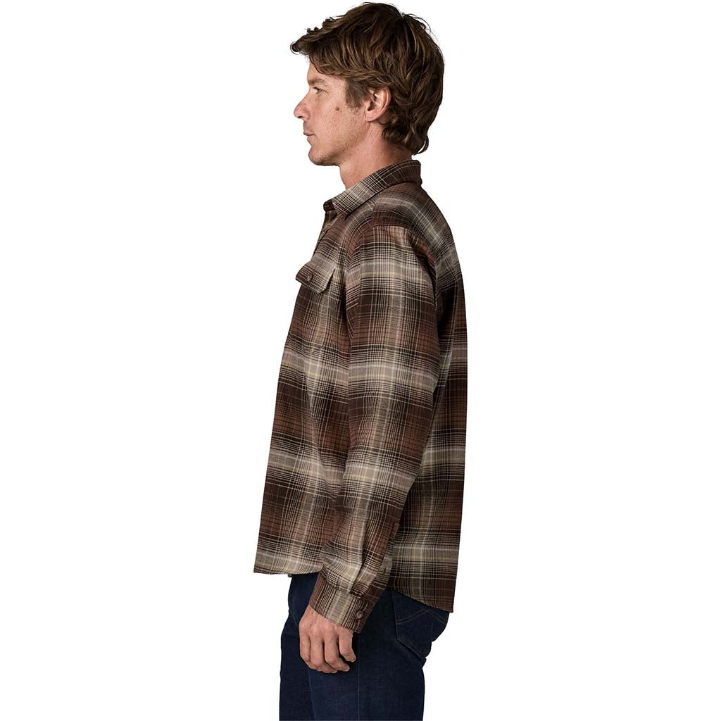 Men's Long-Sleeved Lightweight Fjord Flannel Shirt