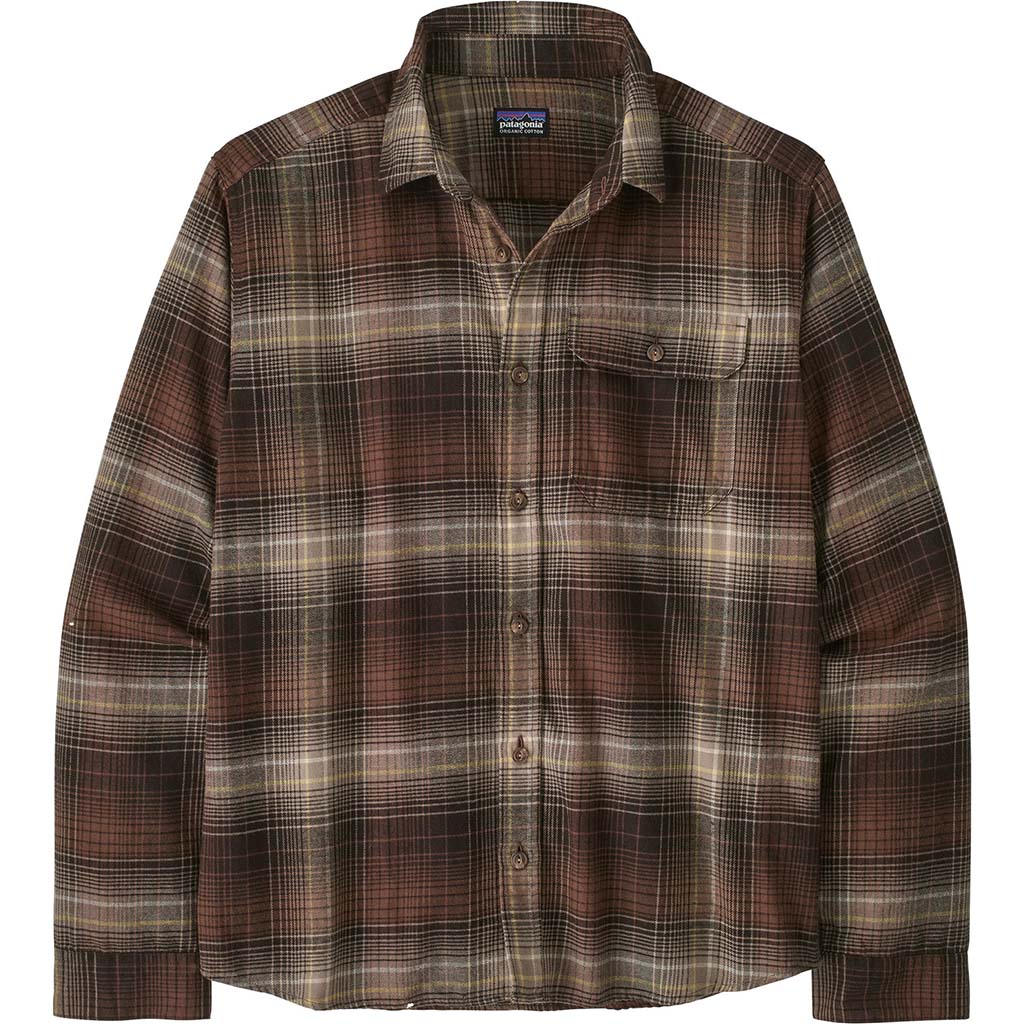 Men's Long-Sleeved Lightweight Fjord Flannel Shirt