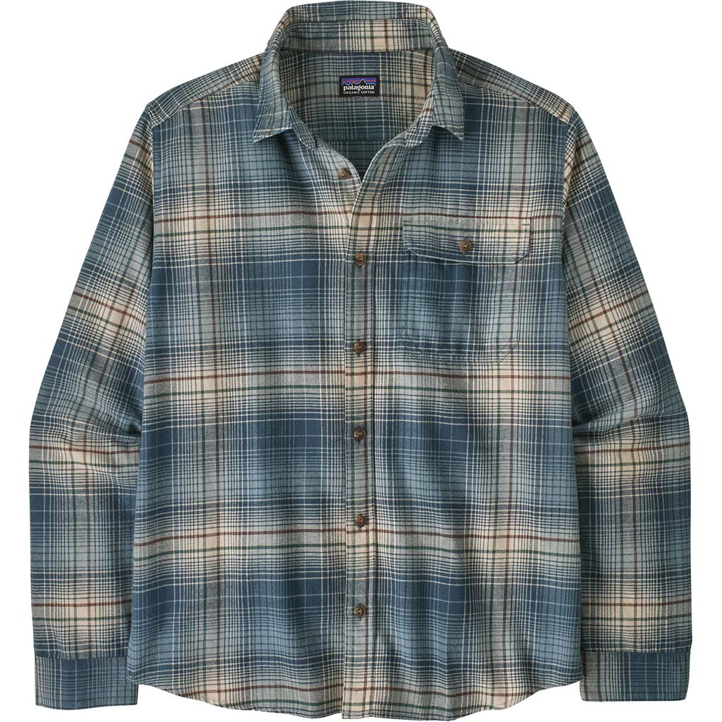 Men's Long-Sleeved Lightweight Fjord Flannel Shirt
