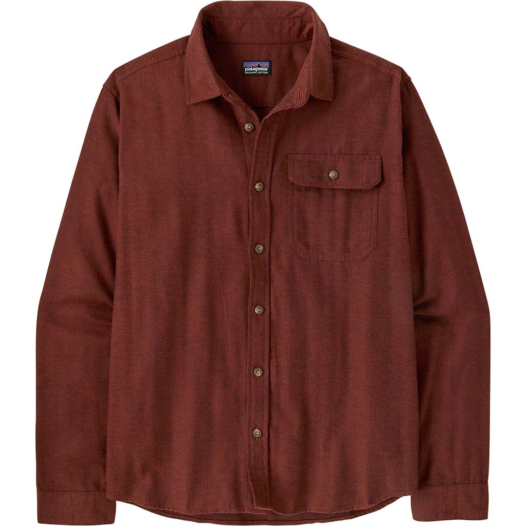 Men's Long-Sleeved Lightweight Fjord Flannel Shirt