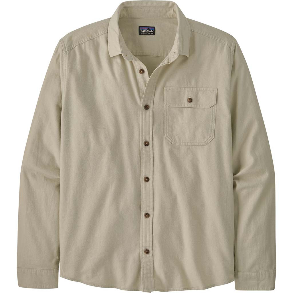 Men's Long-Sleeved Lightweight Fjord Flannel Shirt