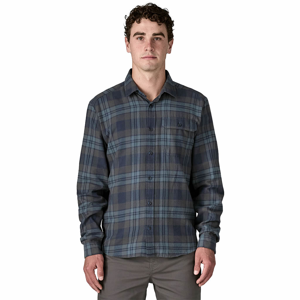 Men's Long-Sleeved Lightweight Fjord Flannel Shirt