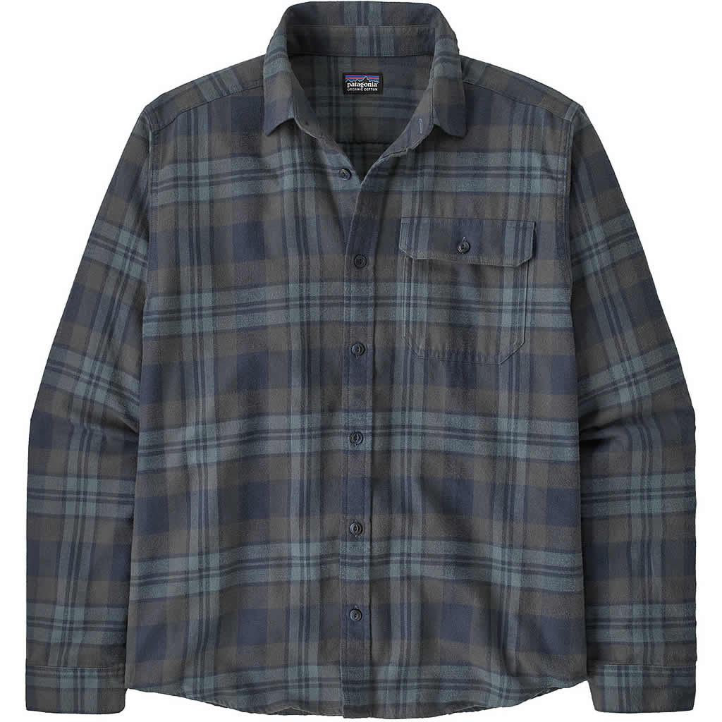 Men's Long-Sleeved Lightweight Fjord Flannel Shirt