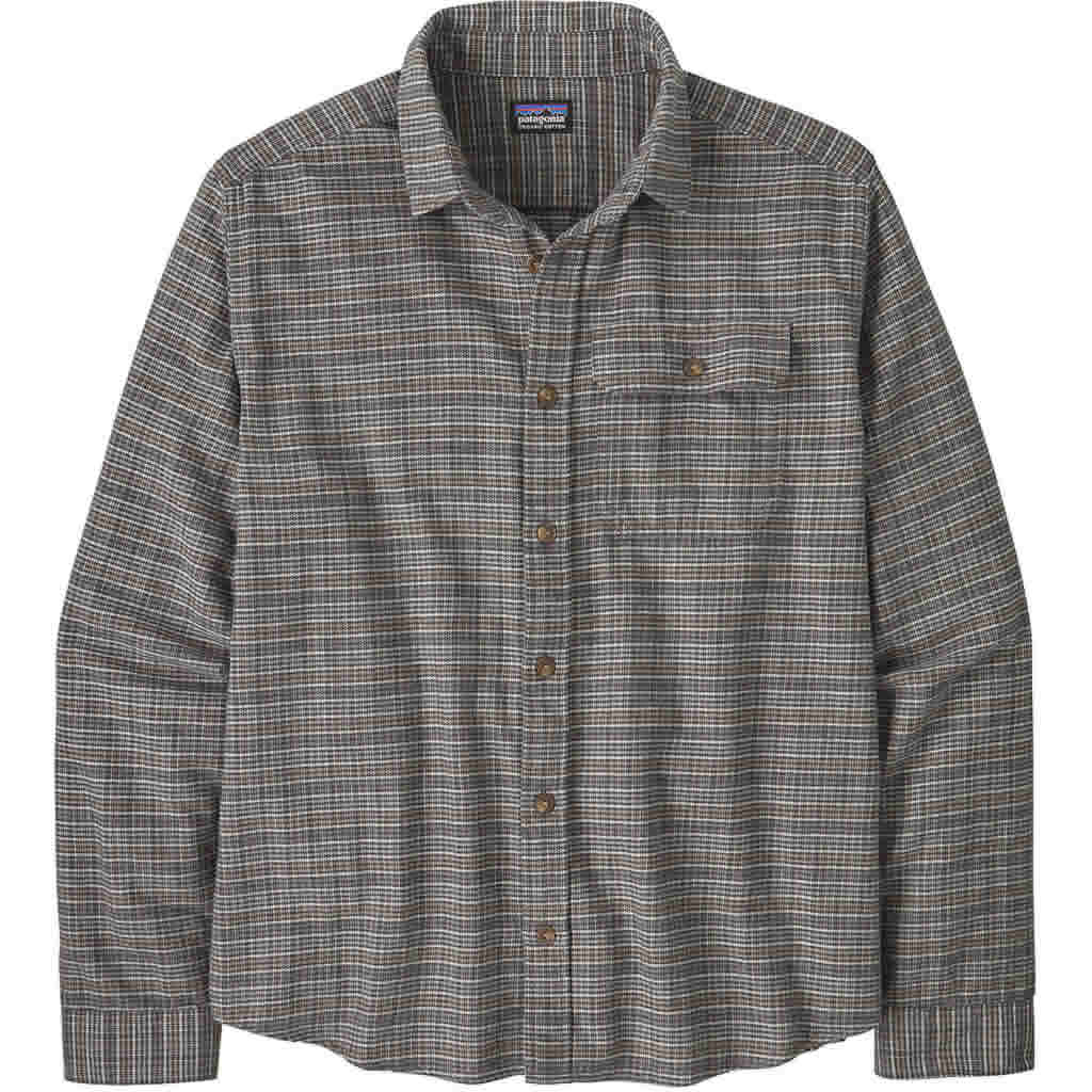 Men's Long-Sleeved Lightweight Fjord Flannel Shirt