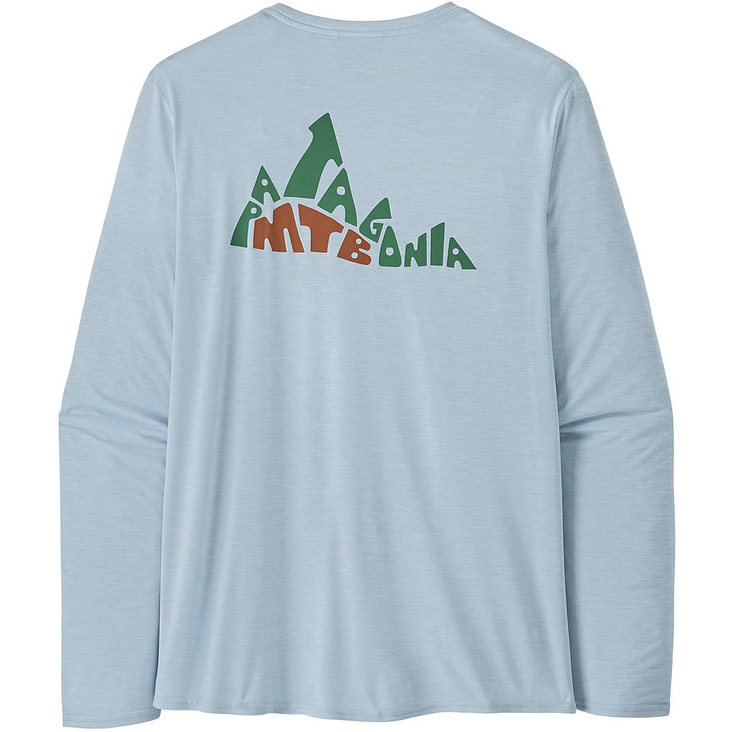 Men's Long-Sleeved Capilene Cool Daily Graphic Shirt - Lands