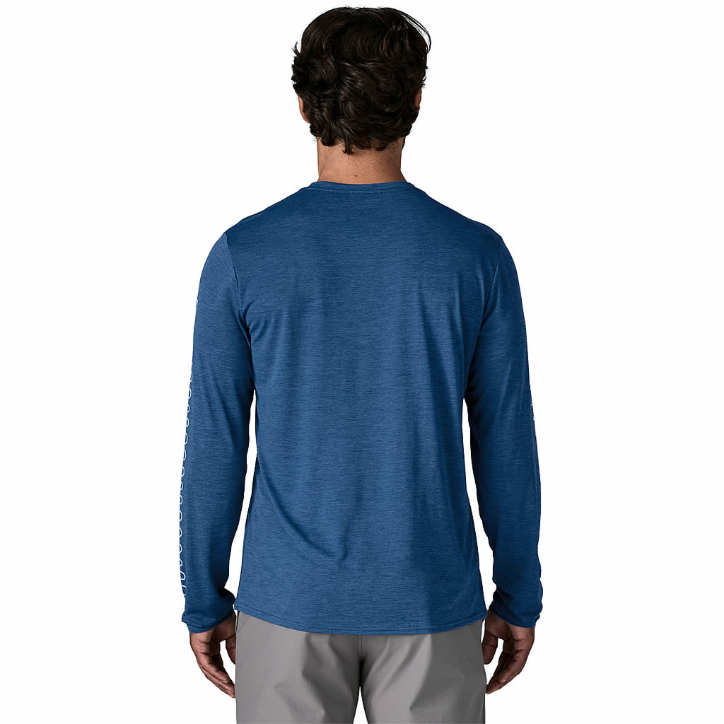 Men's Long-Sleeved Capilene Cool Daily Graphic Shirt - Lands