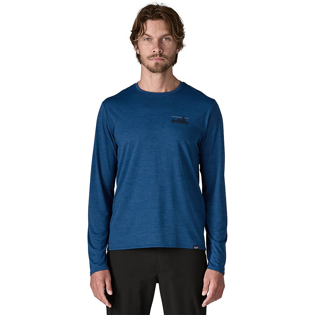 Men's Long-sleeved Capilene Cool Daily Graphic Shirt