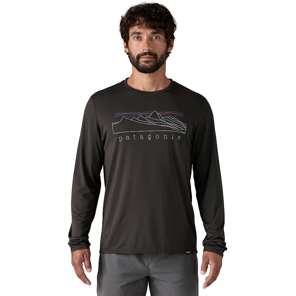 Men's Long-sleeved Capilene Cool Daily Graphic Shirt