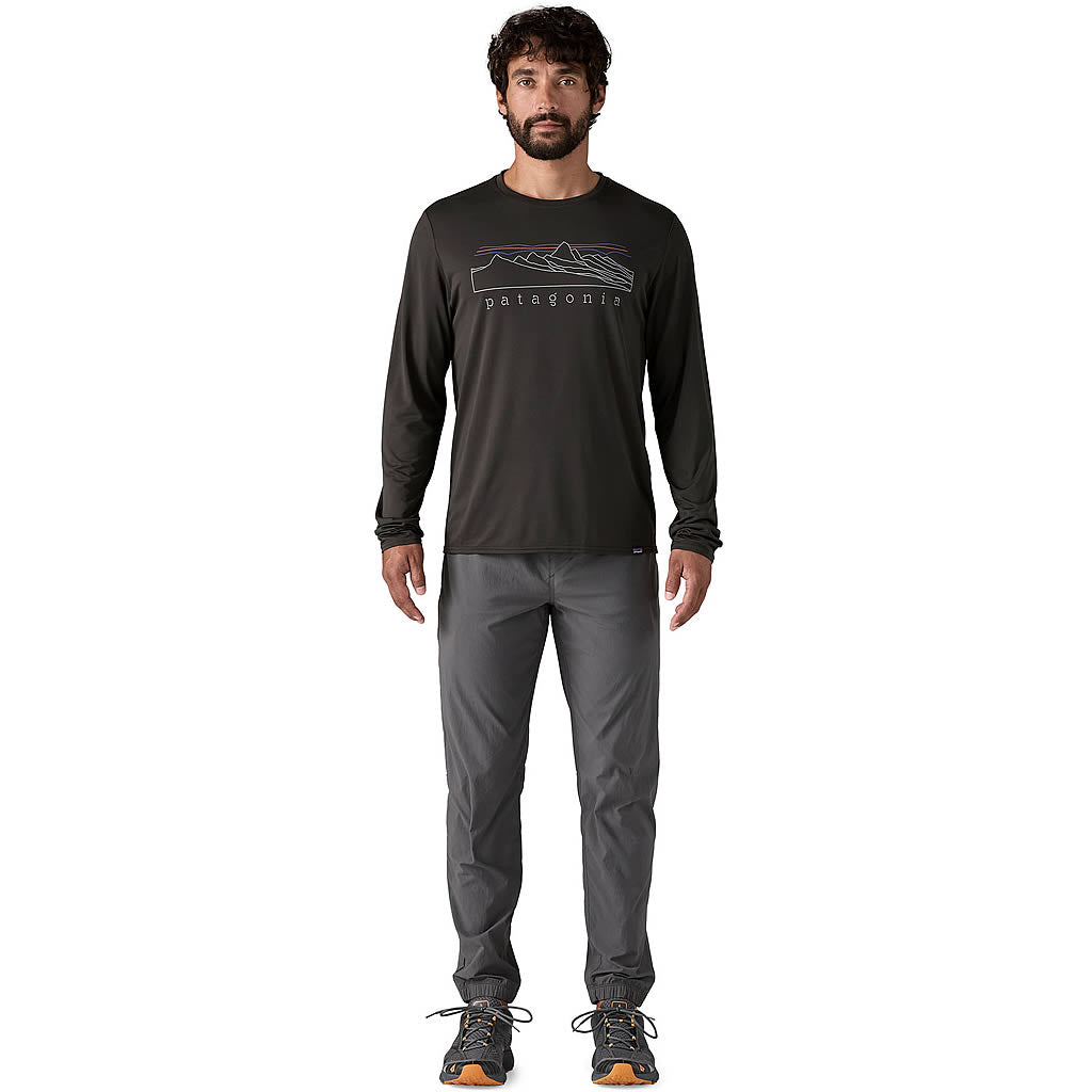 Men's Long-sleeved Capilene Cool Daily Graphic Shirt