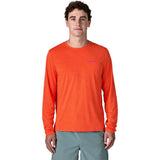 Men's Long-Sleeved Capilene Cool Daily Shirt Boardshort Logo