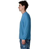 Men's Long-Sleeved Capilene Cool Daily Shirt Boardshort Logo