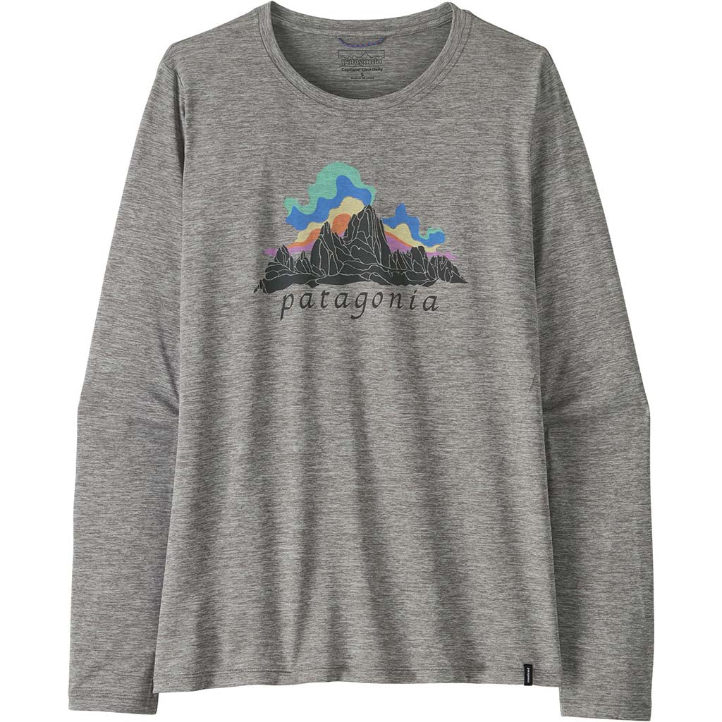 Women's Long-Sleeved Capilene Cool Daily Shirt Fitz Roy Nimbus