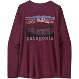 Women's Long-Sleeved Capilene Cool Daily Shirt Fitz Roy Foothills