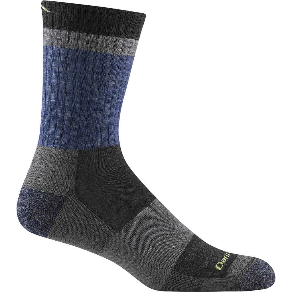 Men's Heady Stripe Micro Crew Light Cushion Socks
