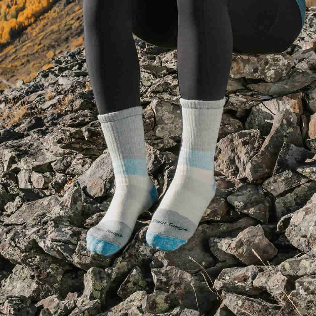 Women's Mountaineering Micro Crew Heavyweight Hiking Socks