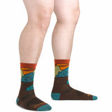 Men's Chasing Waterfalls Micro Crew Lightweight Hiking Socks