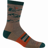 Men's Hike Hike Hut Micro Crew Midweight Hiking Socks