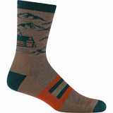 Men's Hike Hike Hut Micro Crew Midweight Hiking Socks