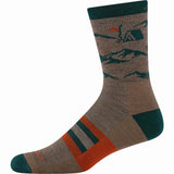 Men's Hike Hike Hut Micro Crew Midweight Hiking Socks