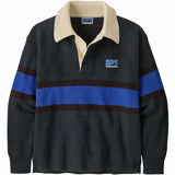 Men's Recycled Wool-Blend Rugby Sweater