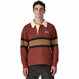 Men's Recycled Wool-Blend Rugby Sweater