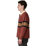 Men's Recycled Wool-Blend Rugby Sweater
