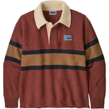 Men's Recycled Wool-Blend Rugby Sweater