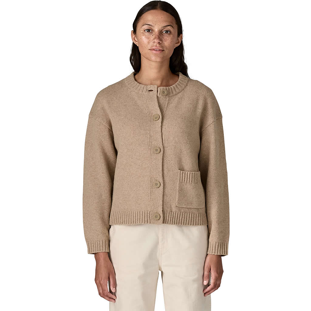 Women's Recycled Wool-Blend Sweater Jacket