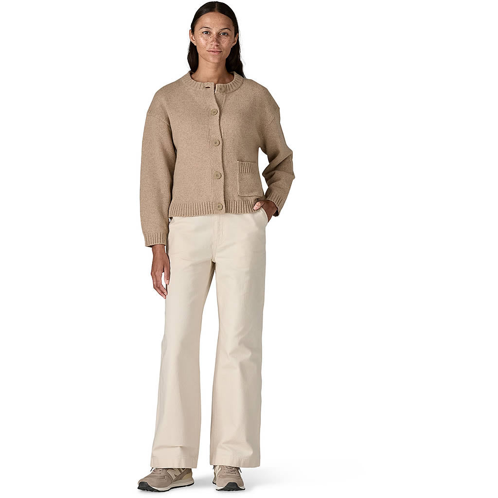 Women's Recycled Wool-Blend Sweater Jacket