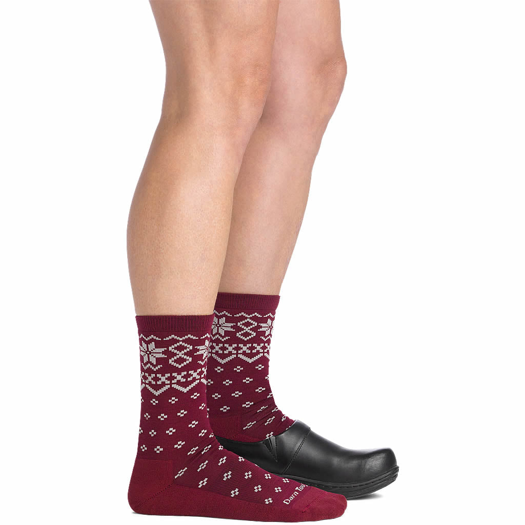 Women's Shetland Crew Lightweight Cushion Lifestyle Sock