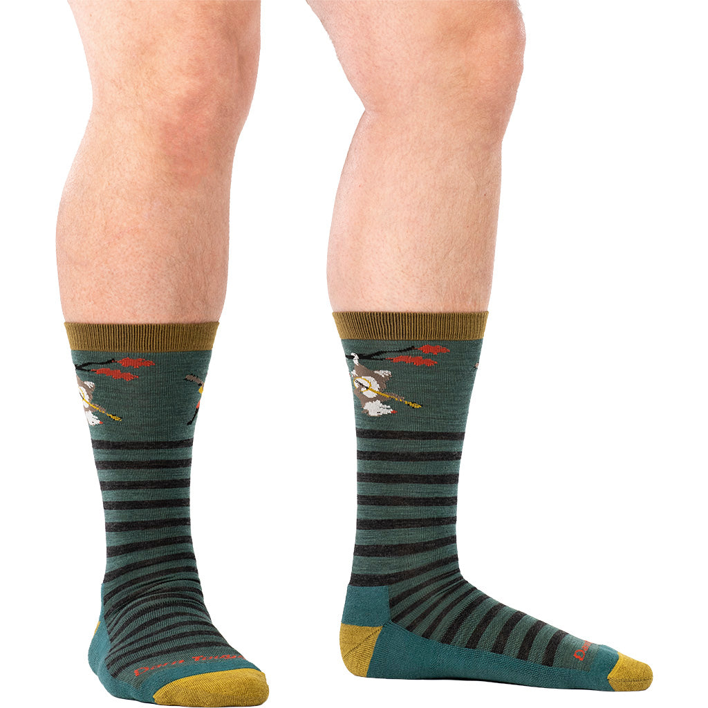 Men's Wild Life Crew Lightweight Cushion Lifestyle Sock
