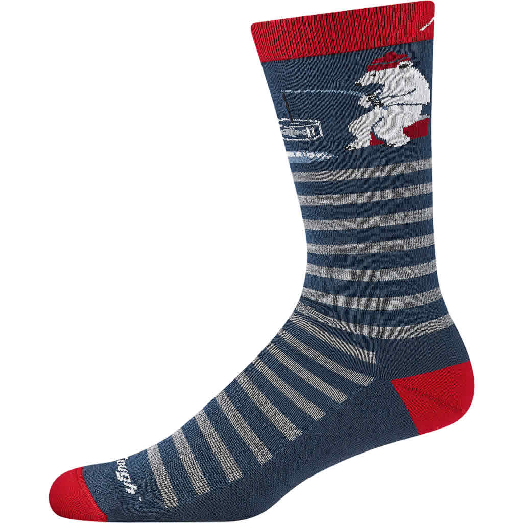 Men's Wild Life Crew Lightweight Cushion Lifestyle Sock