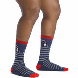 Men's Wild Life Crew Lightweight Cushion Lifestyle Sock