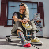 Women's Shroom Bloom Crew Lightweight Lifestyle Socks