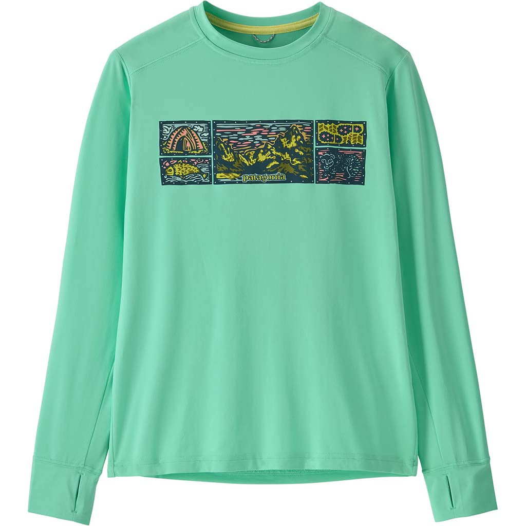 Kids' Long-Sleeved Capilene Silk Weight T-Shirt