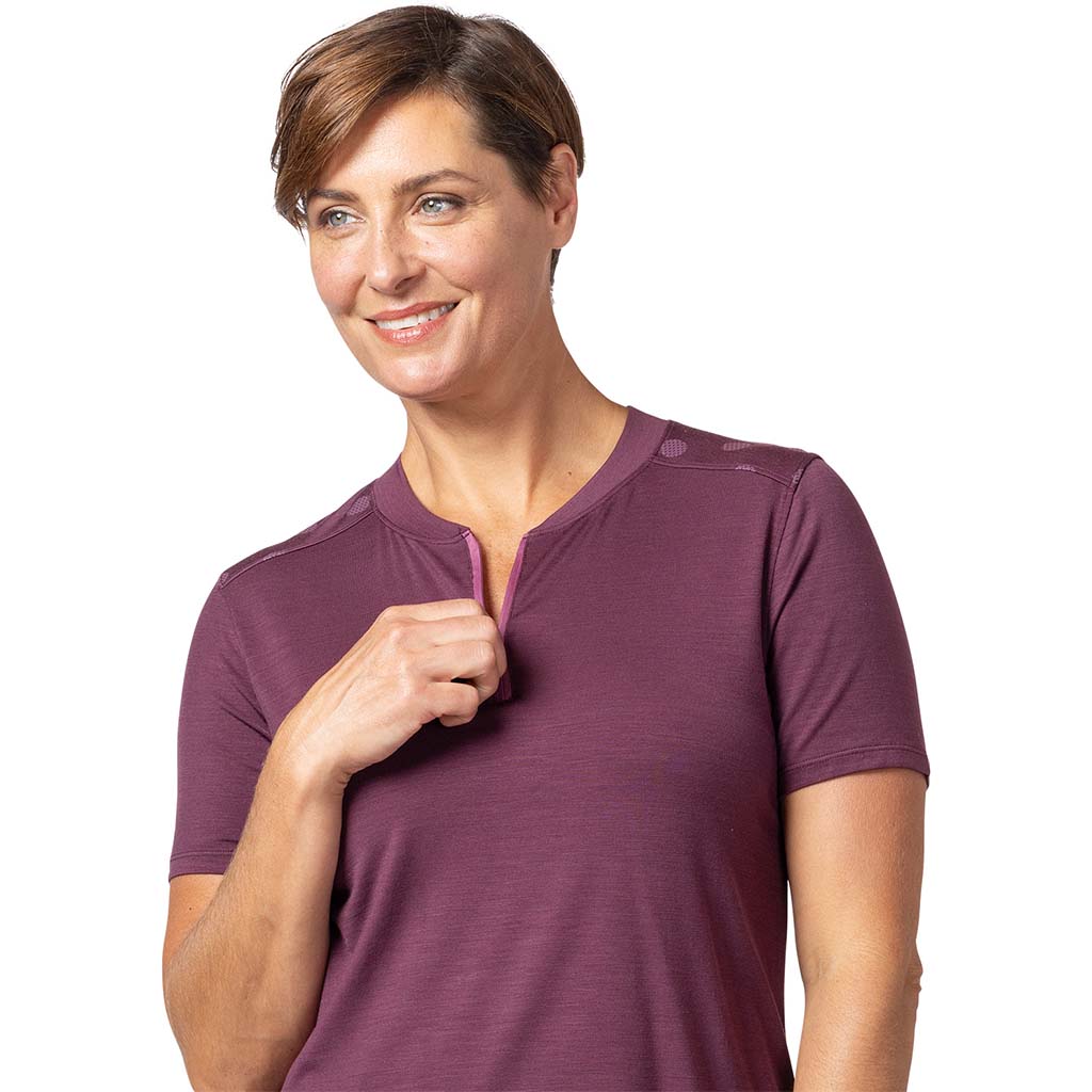 Women's Merino Short Sleeve Cycling Jersey