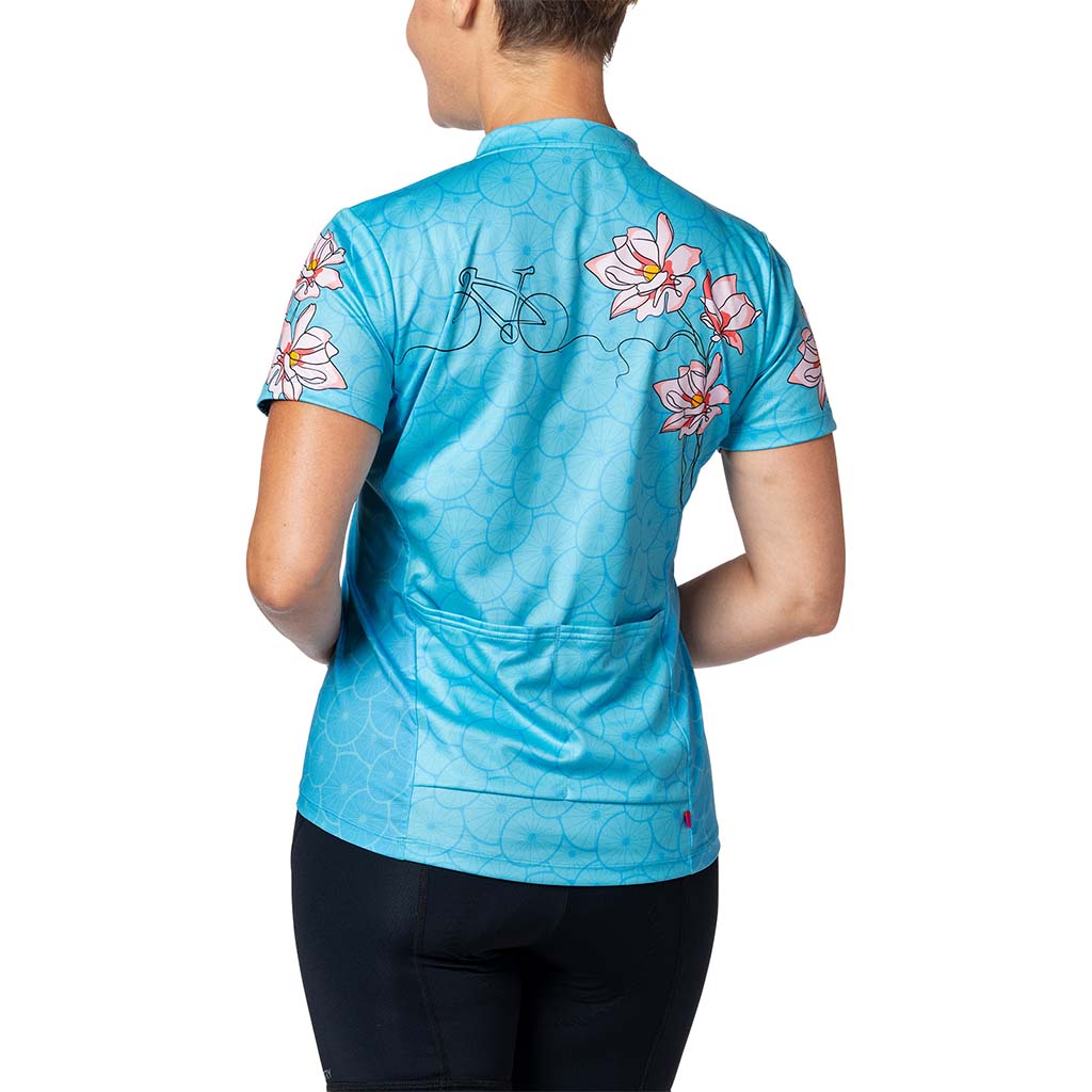 Women's Breakaway Mesh Short Sleeve Cycling Jersey